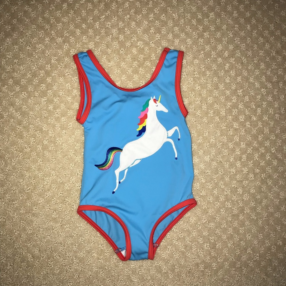 Mini Boden Girls’ Swimsuit NWT 3-4Y
